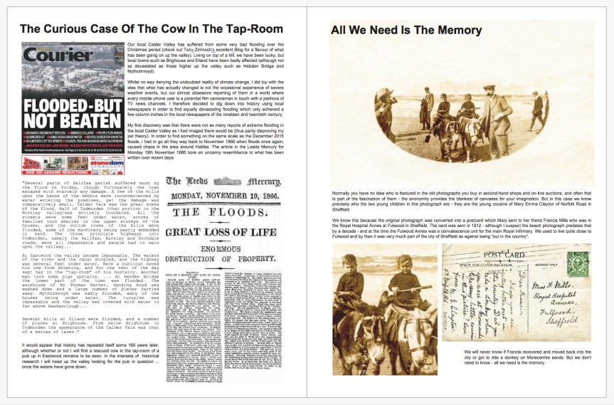 Magazine Layout - Cow In The Tap Room