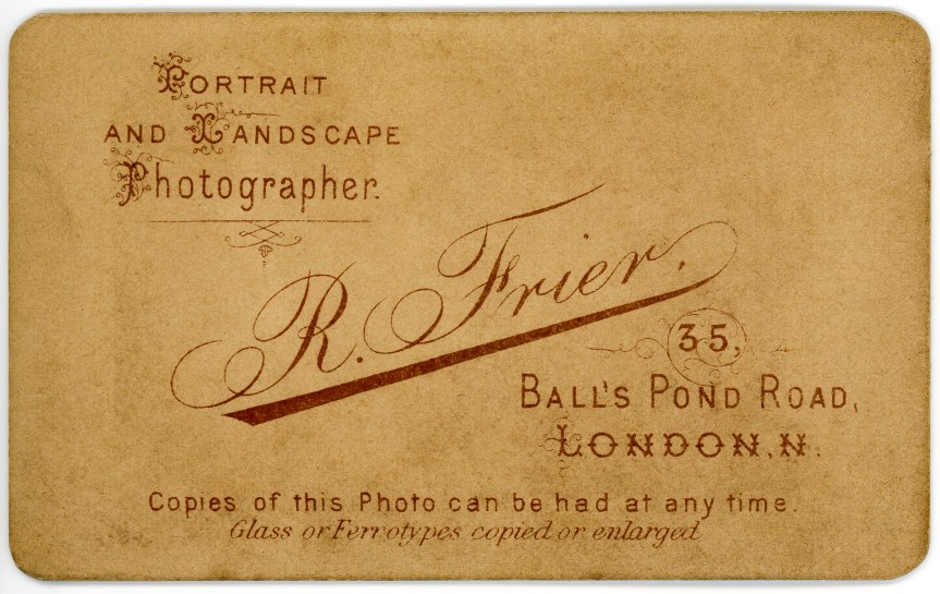 The Lost Frier Of Ball’s Pond&nbsp;Road