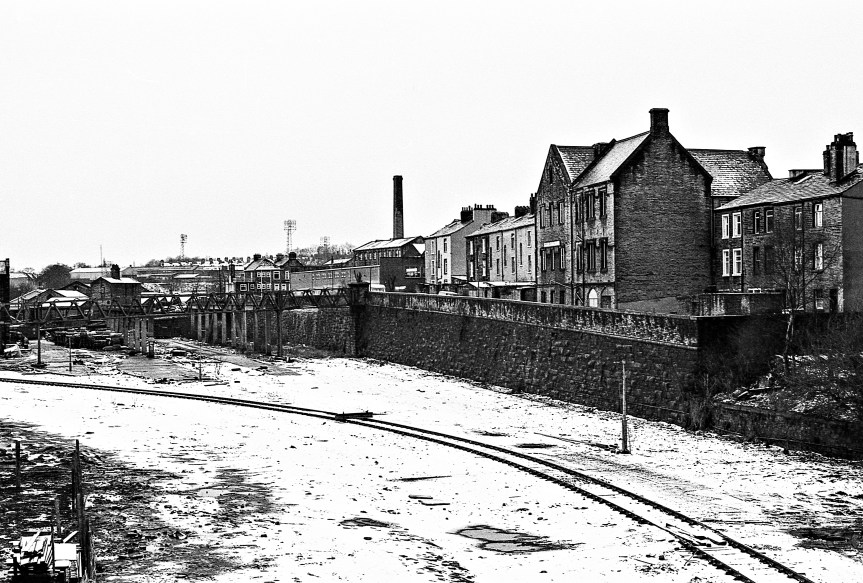 Scanned 35mm B&W Negatives (A1-10d) : Railway Sidings - Halifax