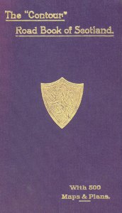 1913 Road Maps Of Scotland