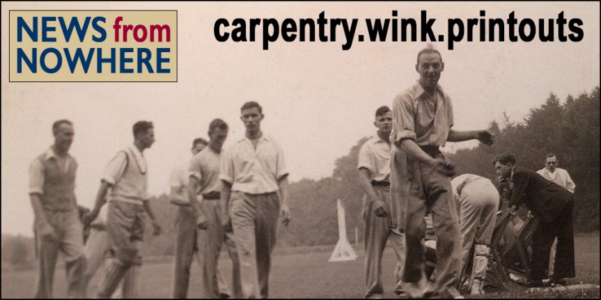 Winking At A&nbsp;Carpenter