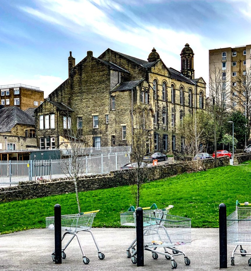 Empty Pews And Shopping&nbsp;Trolleys