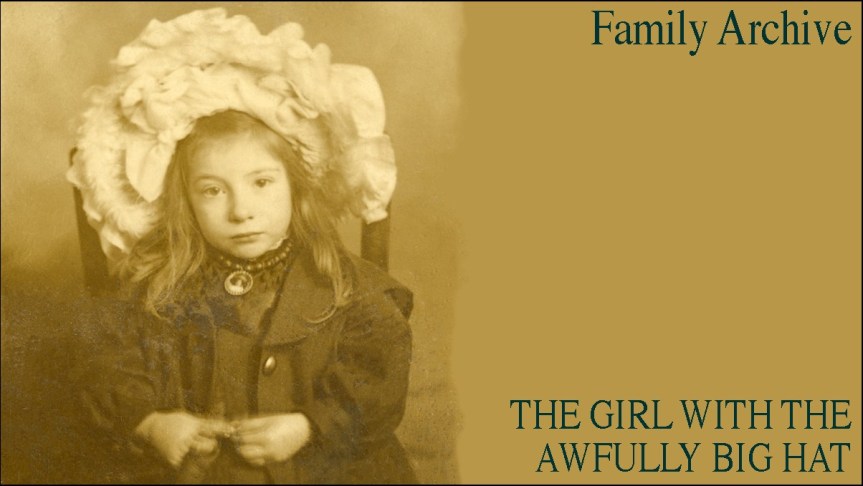 The Girl With The Awfully Big&nbsp;Hat