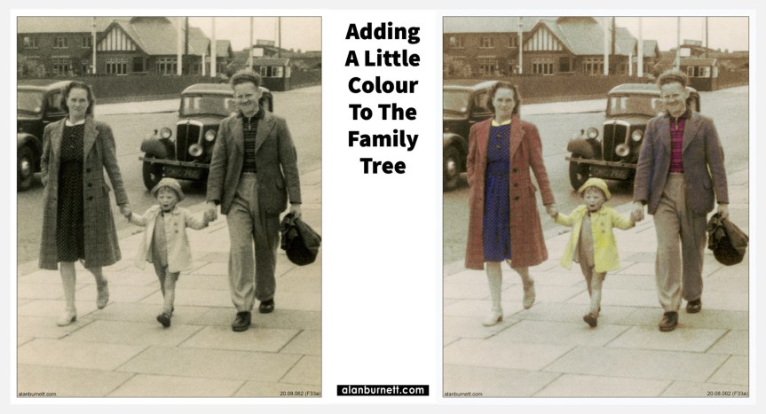 Adding A Little Colour To The Family&nbsp;Tree