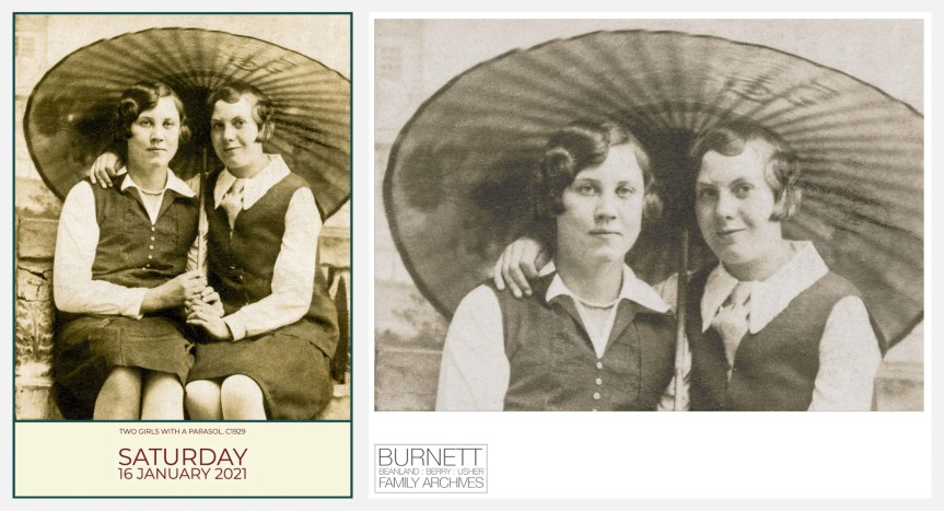 Two Girls With A&nbsp;Parasol