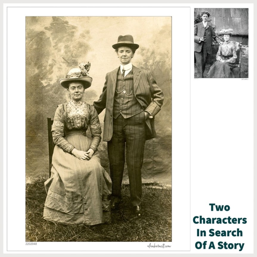 Two Characters In Search Of A&nbsp;Story