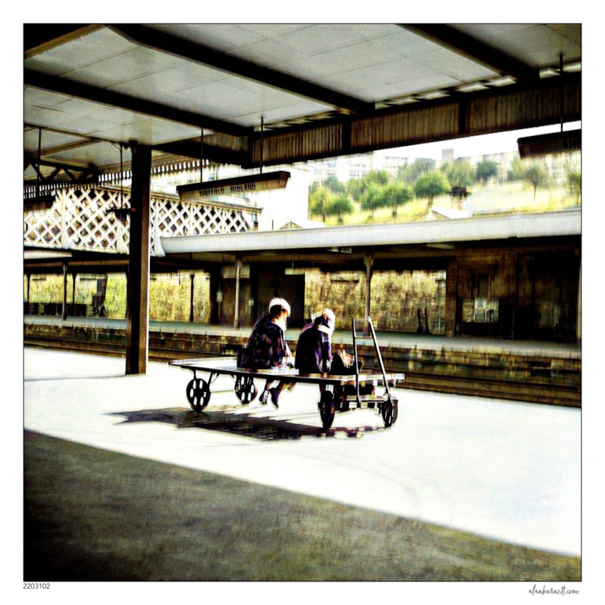 WAITING FOR THE&nbsp;TRAIN