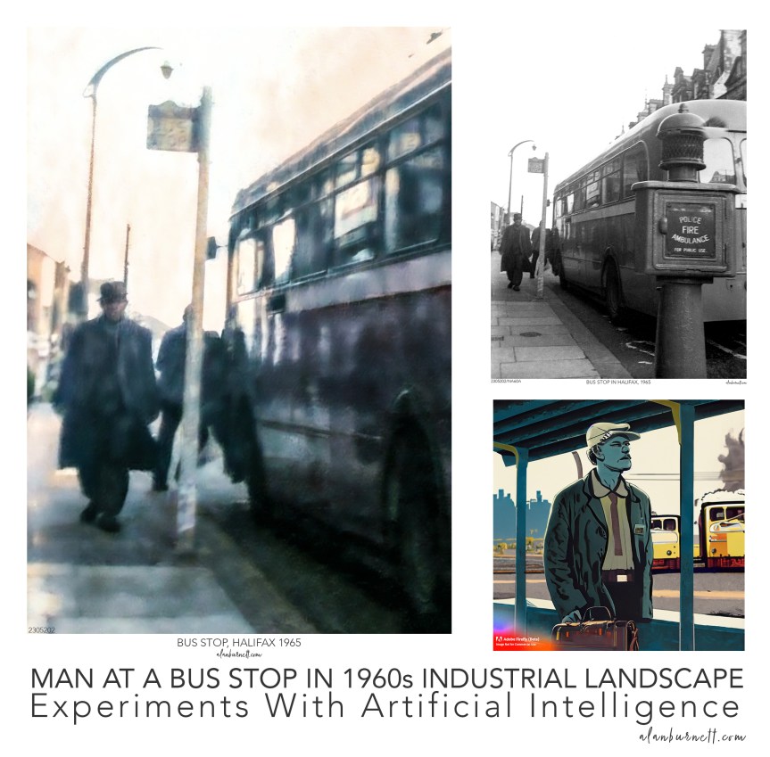 Man At A Bus Stop (The AI&nbsp;Wars)