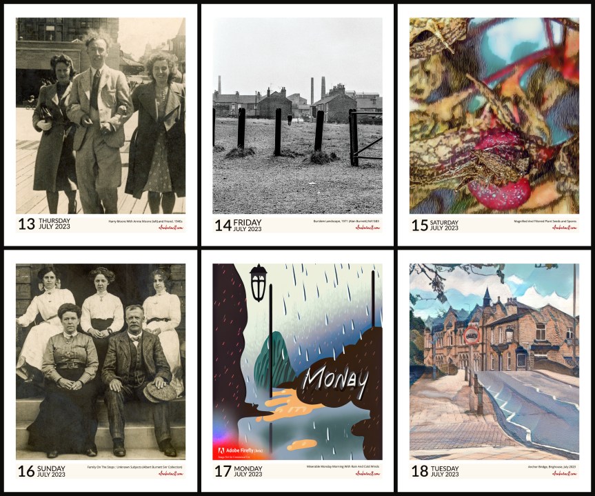 Daily Calendar : 13-18 July&nbsp;2023