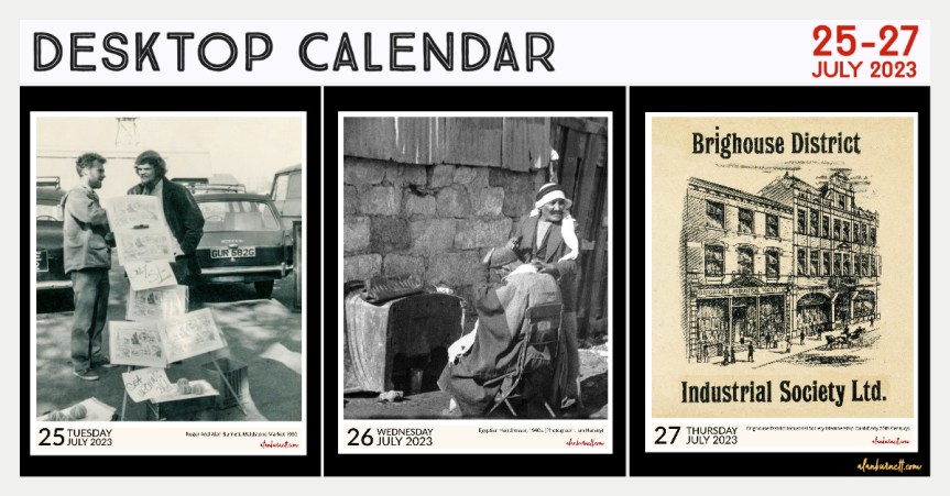 Desktop Calendar : 25-27 July&nbsp;2023