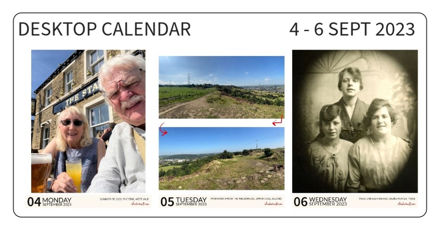 Desktop Calendar : Summer View&nbsp;Rhapsody