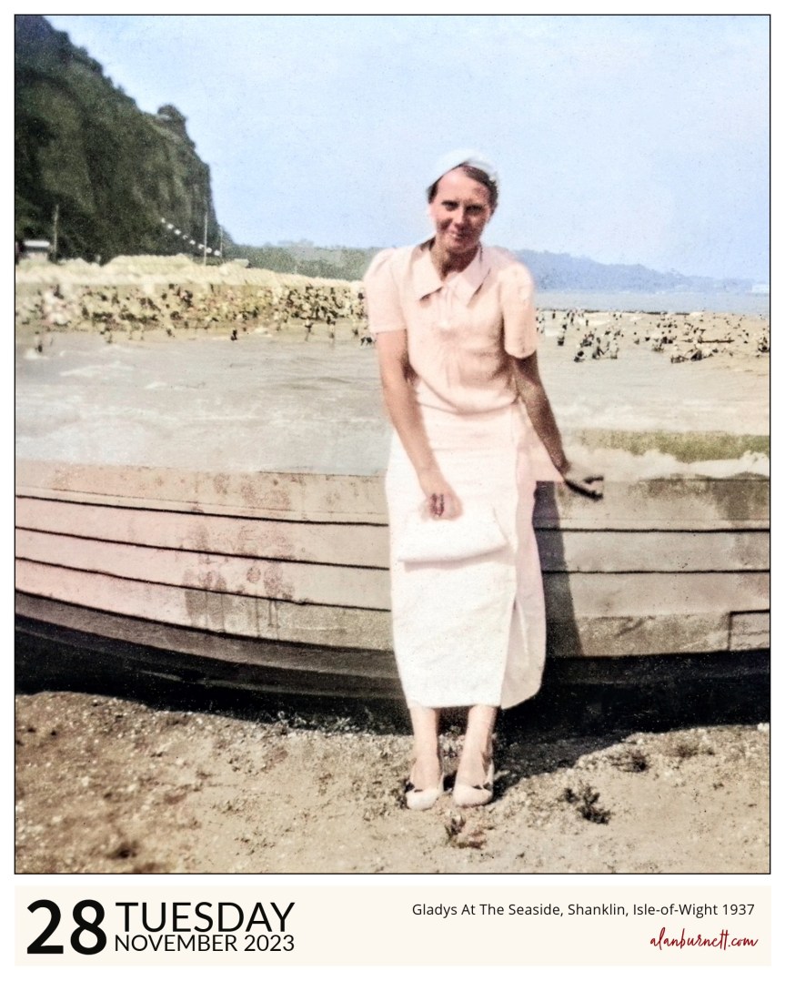 Gladys At The&nbsp;Seaside