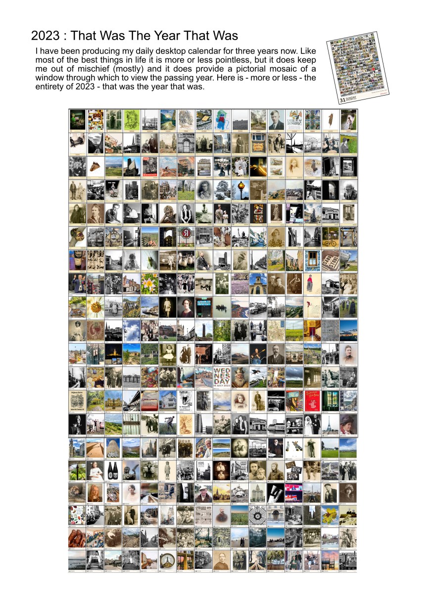 2023 : That Was The Year That&nbsp;Was