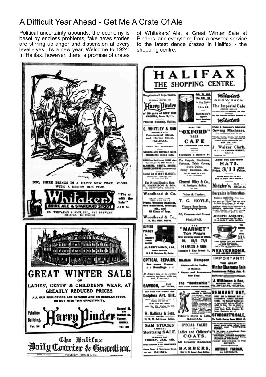 A Difficult Year Ahead – Get Me A Crate Of&nbsp;Ale