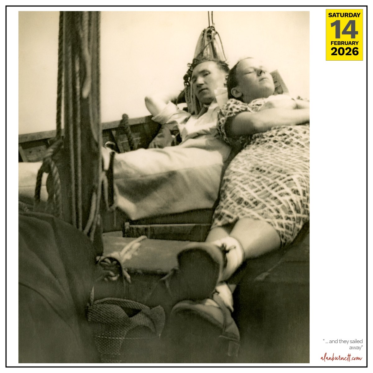 … And They Sailed&nbsp;Away